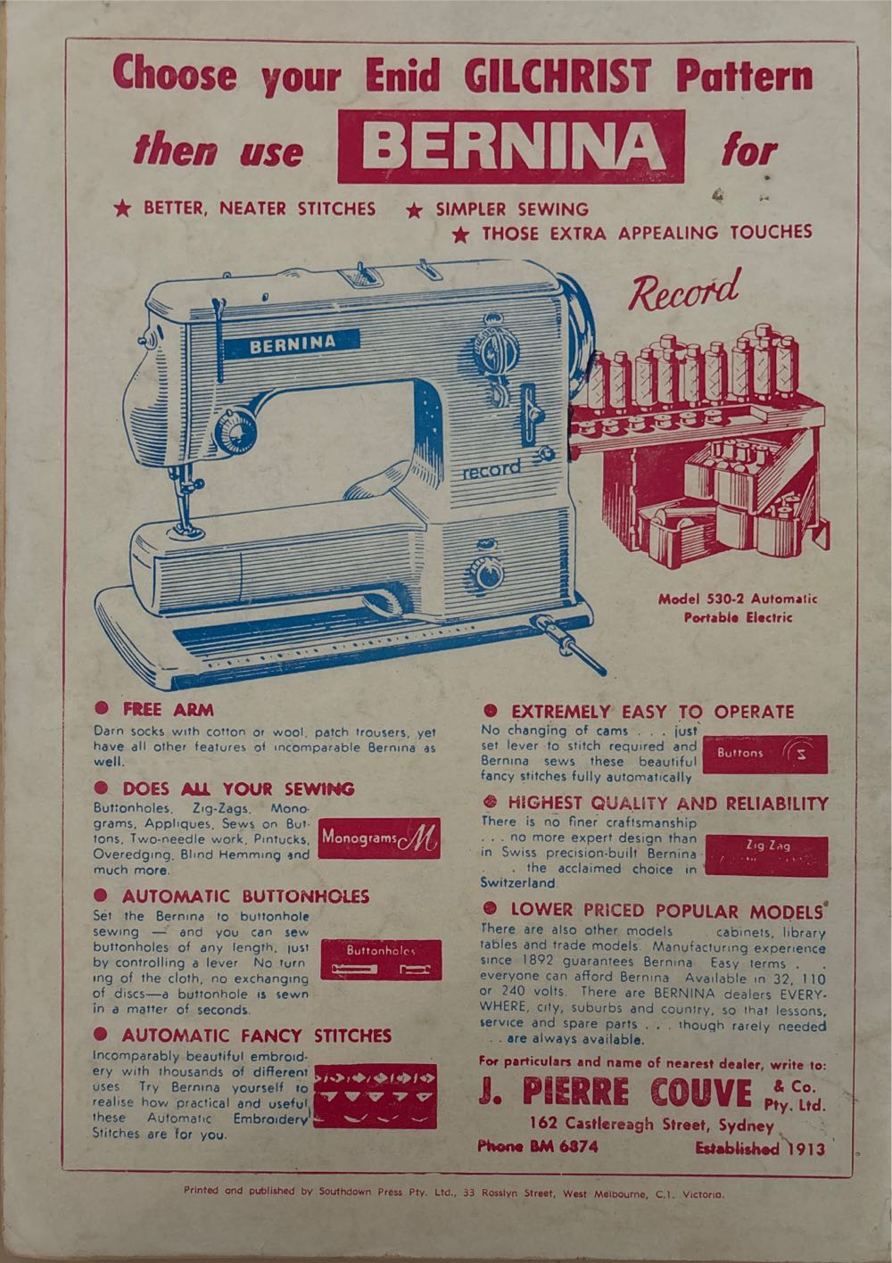 Enid Gilchrist 9 To 11  magazine collectible - Main Image 2