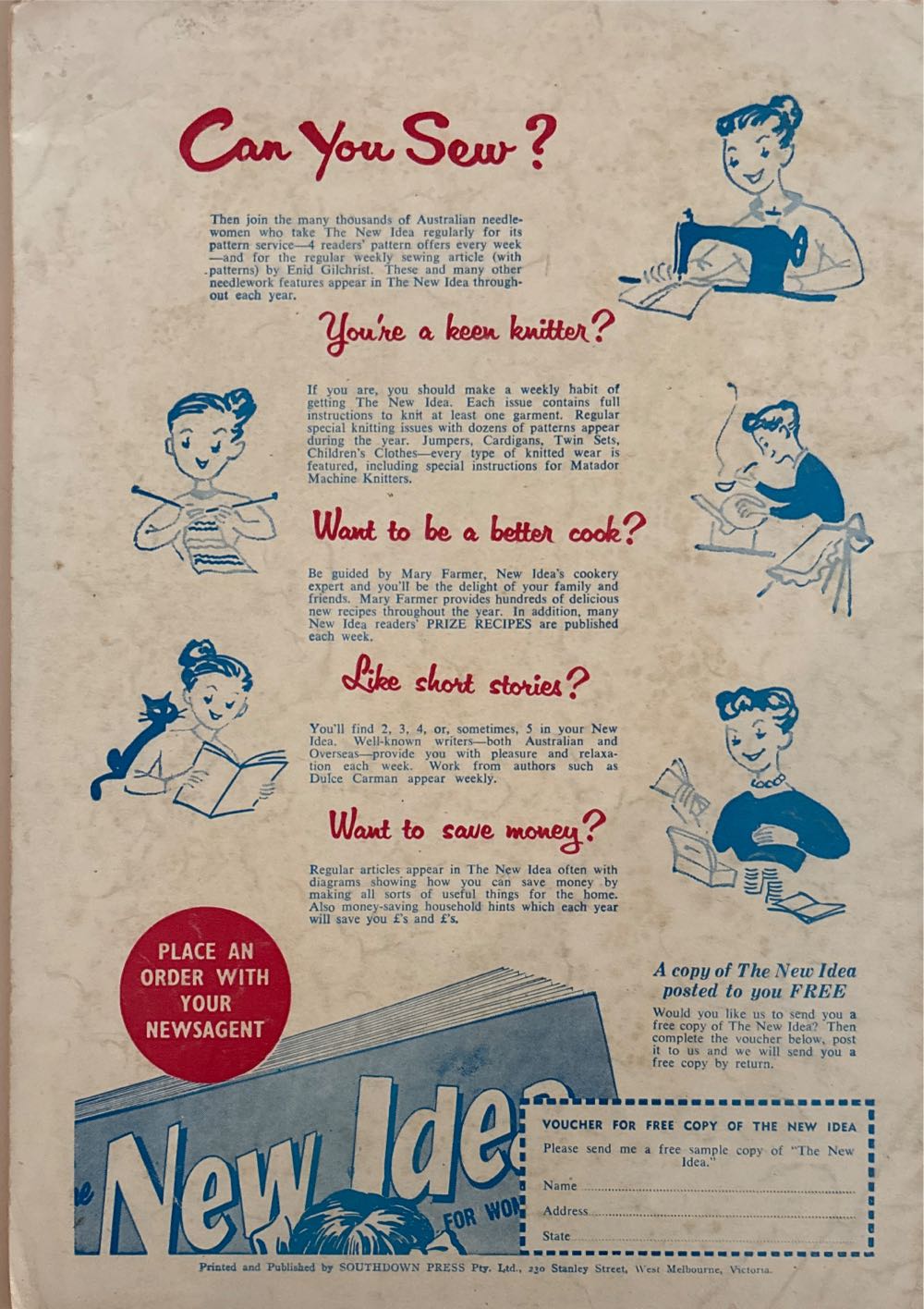 Enid Gilchrist Boy And Girl Clothes  magazine collectible - Main Image 2