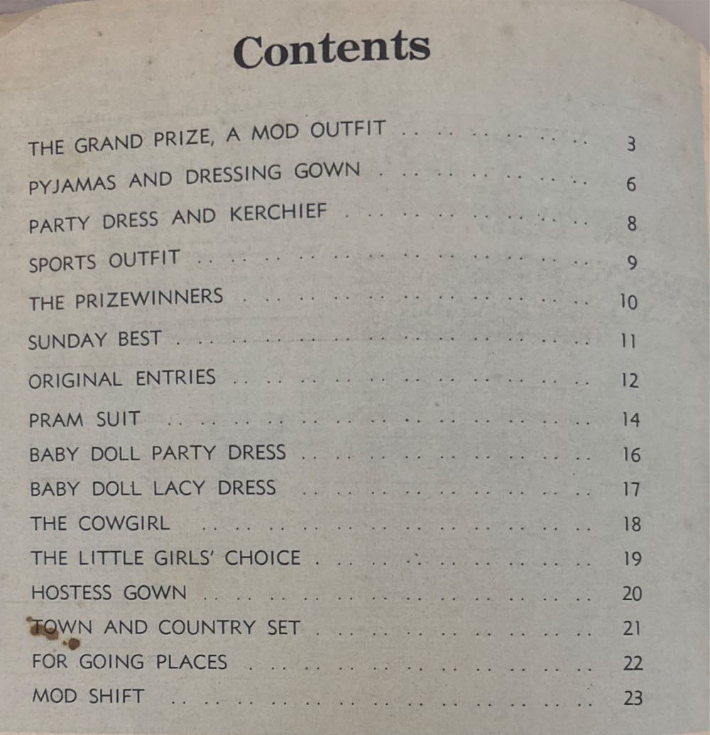 Enid Gilchrist Prize Doll Clothes  magazine collectible - Main Image 3