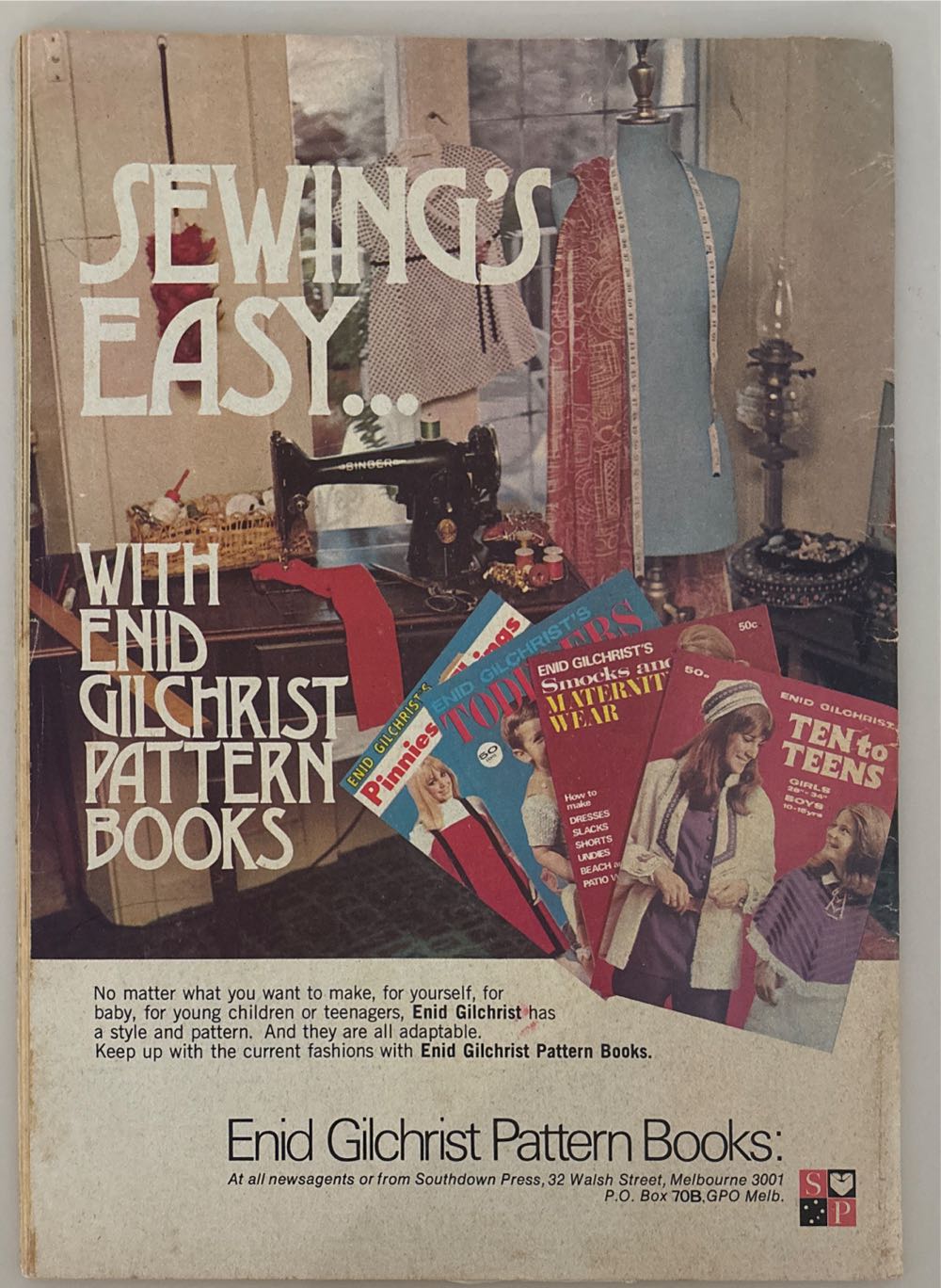 Enid Gilchrist Dolls Clothes And Rag Dolls  magazine collectible - Main Image 2