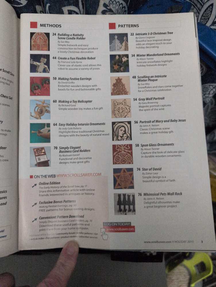 Scroll saw Woodworking And Crafts  magazine collectible - Main Image 3