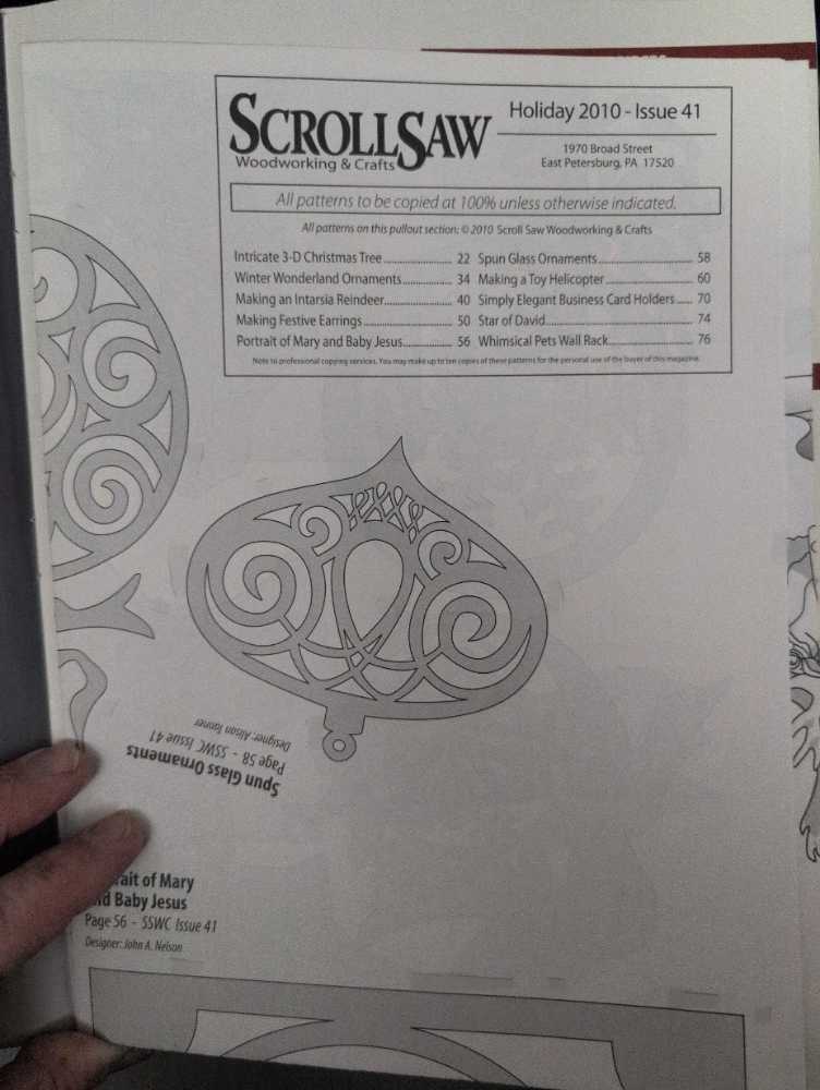 Scroll saw Woodworking And Crafts  magazine collectible - Main Image 4