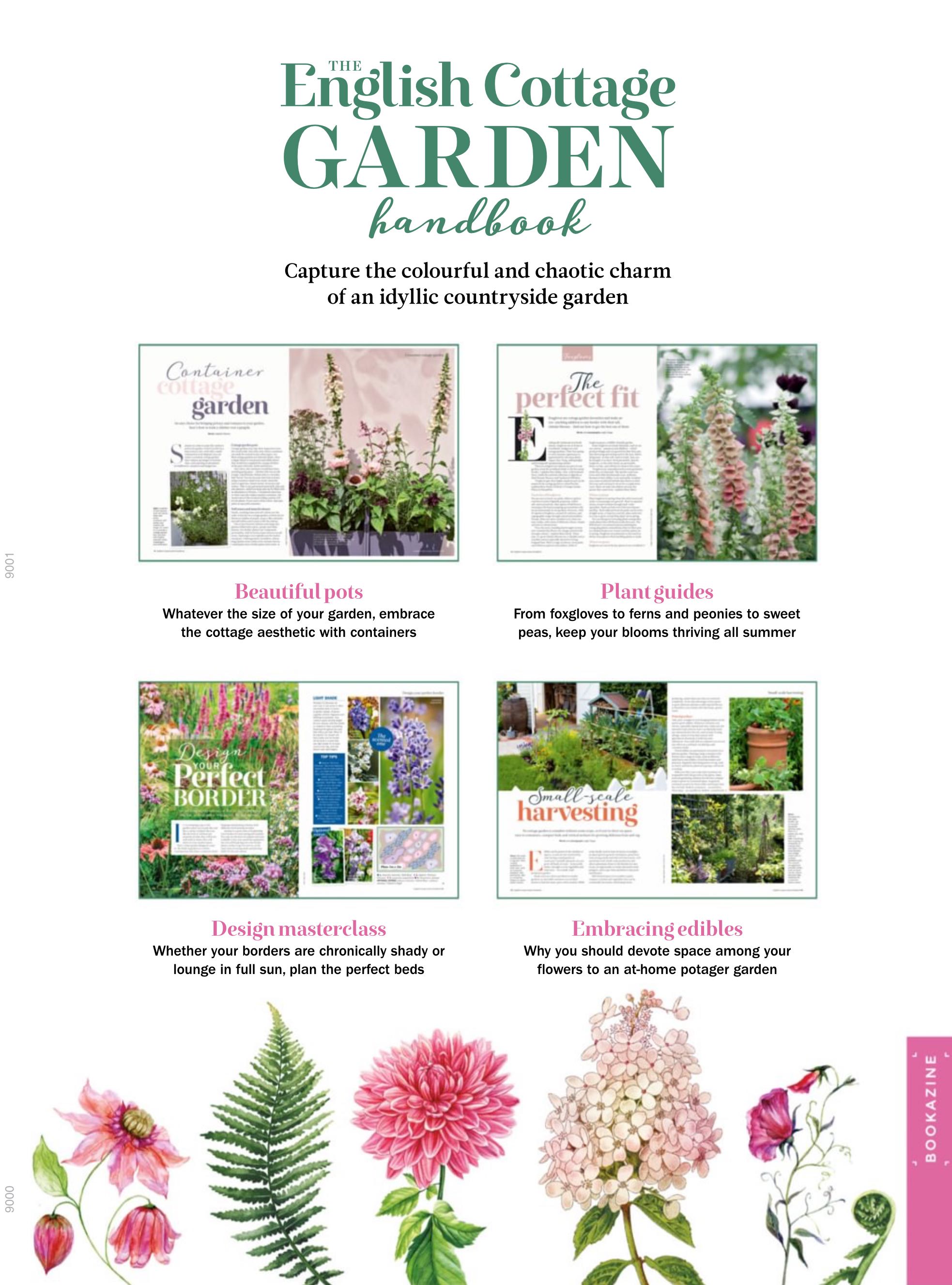 The English Cottage Garden Handbook  2024 July  (July) magazine collectible - Main Image 2