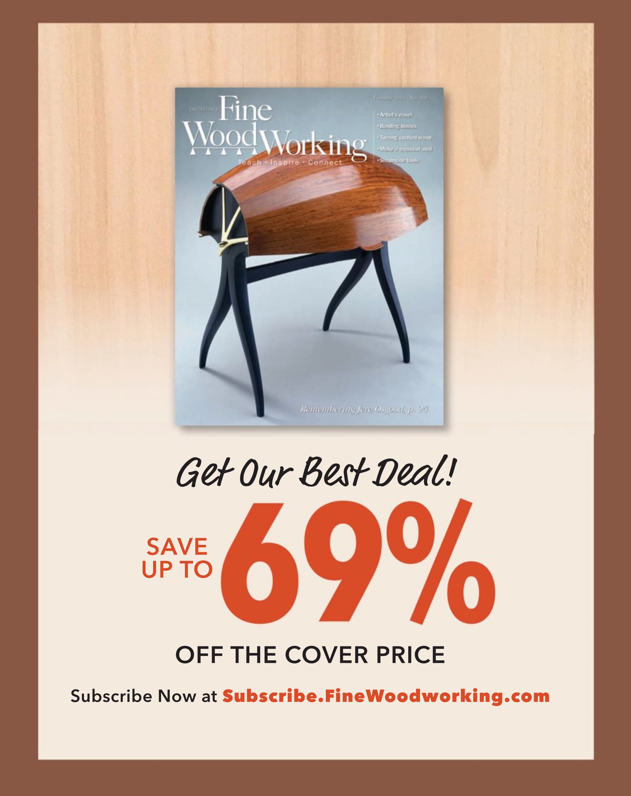 Fine Woodworking Magazine Winter 2024-2025  (December) magazine collectible - Main Image 2