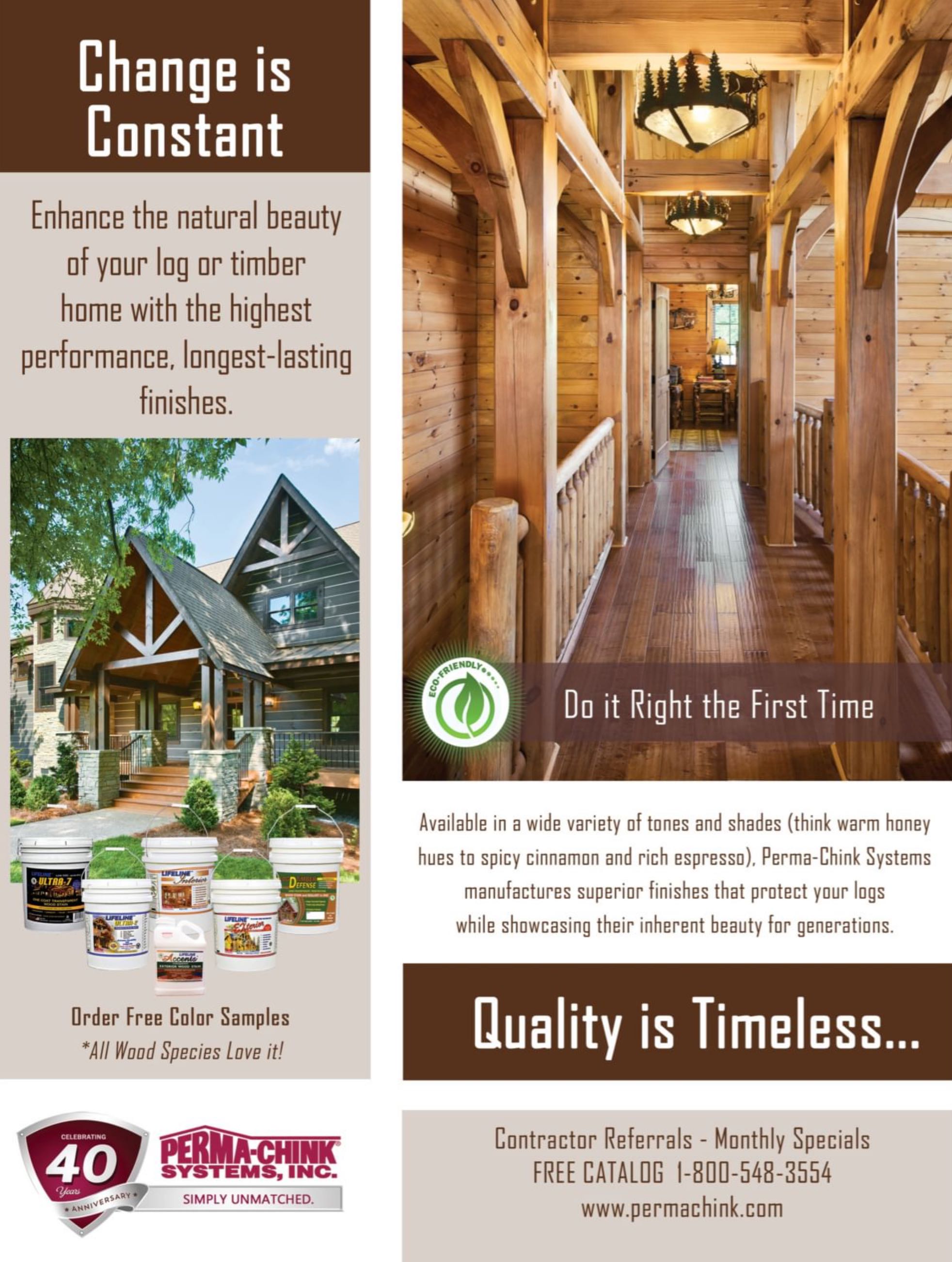 Log & Timber Home Living Cozy Cabins  2022 August  (August) magazine collectible - Main Image 2