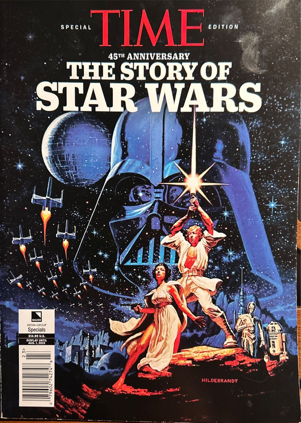 Edition 45th Anniversary The Story Of Star Wars Time Special Edition Remembering Pele Sport 1940 Media A360media  magazine collectible [Barcode 079602742748] - Main Image 2