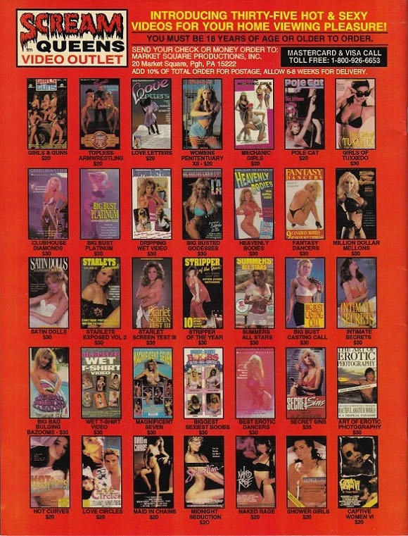 Scream Queens Illustrated  magazine collectible - Main Image 2