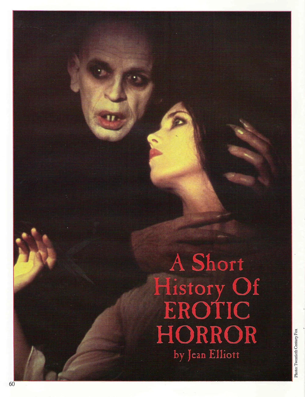 Scream Queens Illustrated  magazine collectible - Main Image 4