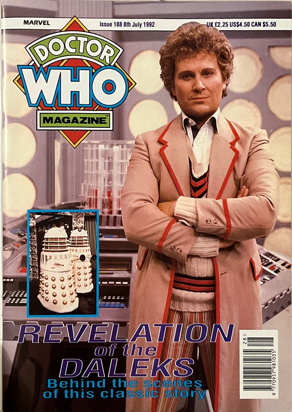 Doctor Who #188a  (July) magazine collectible [Barcode 977095798103528] - Main Image 2