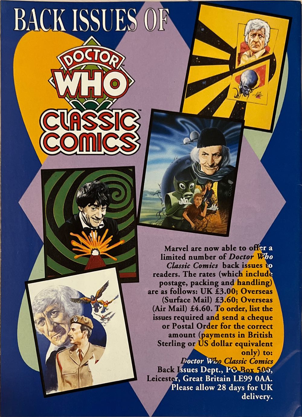 Doctor Who Magazine #197  (March) magazine collectible [Barcode 977095798104211] - Main Image 2