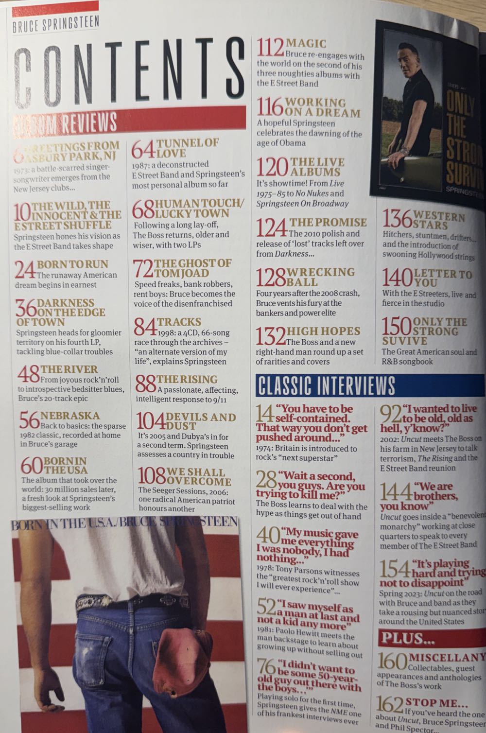 The Ultimate Music Guide, Springsteen  (December) magazine collectible [Barcode 074470897057] - Main Image 2