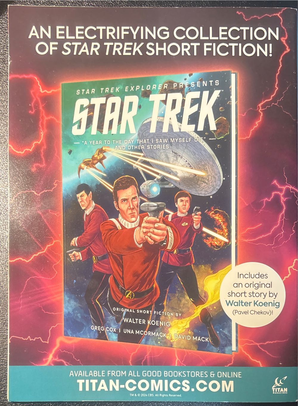 Star Trek Explorer #13  (December) magazine collectible [Barcode 07391701005913] - Main Image 2