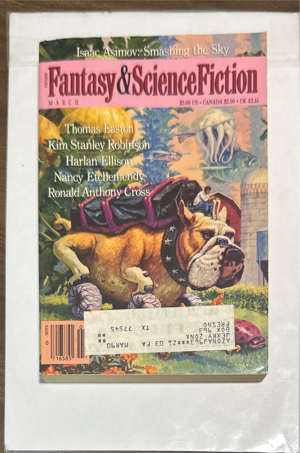 The Magazine Of Fantasy & Science Fiction