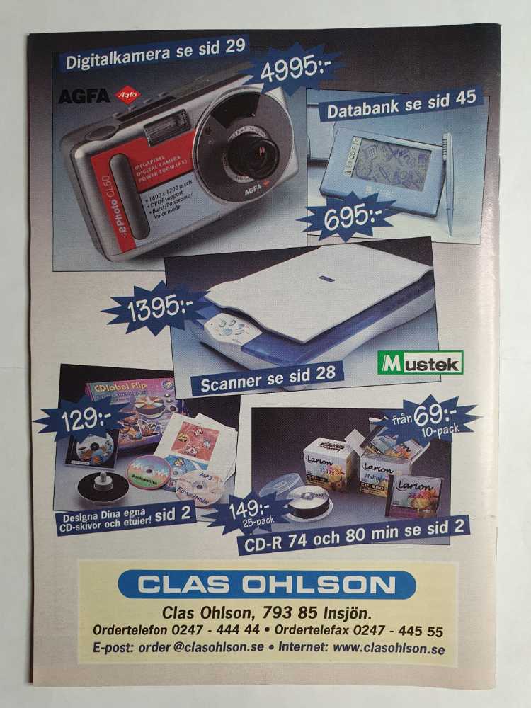 Clas Ohlson  (augusti) magazine collectible - Main Image 2