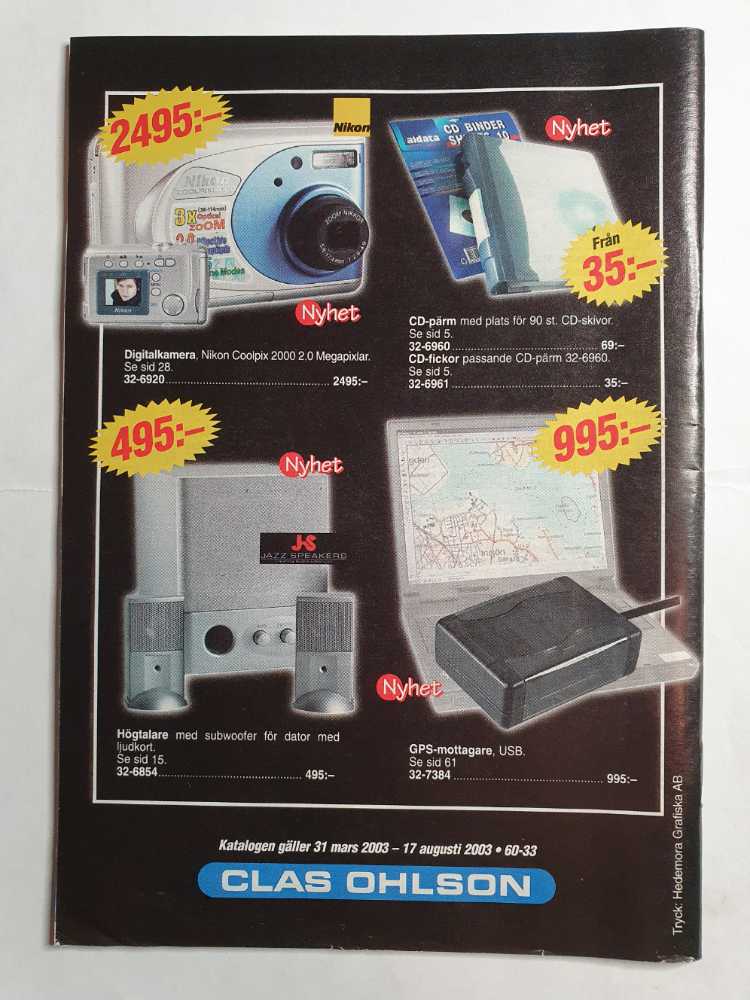 Clas Ohlson  (mars) magazine collectible - Main Image 2