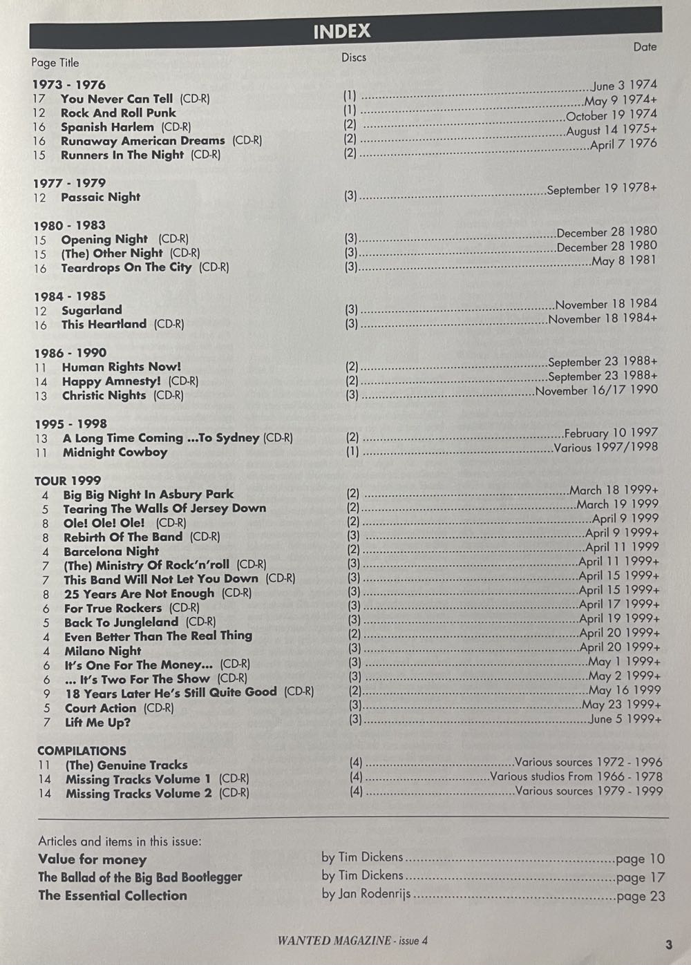 Wanted   (August) magazine collectible - Main Image 2