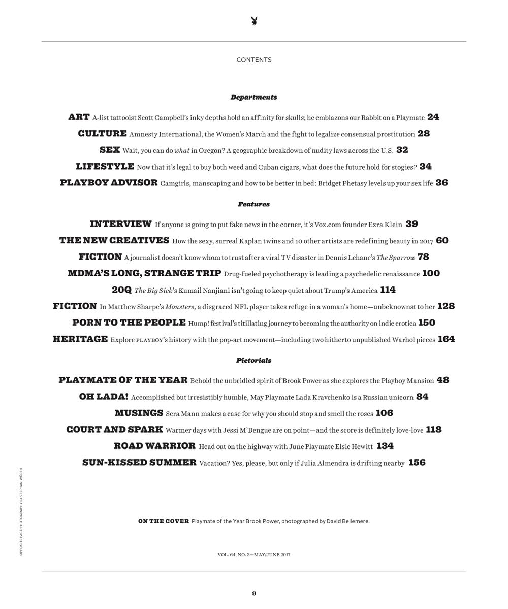 Playboy May/June 2017  (May) magazine collectible - Main Image 2