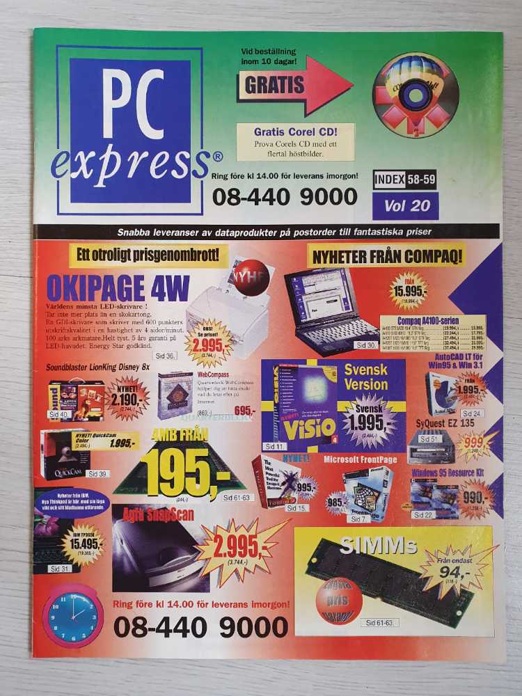 Init Kursprogram Våren 95