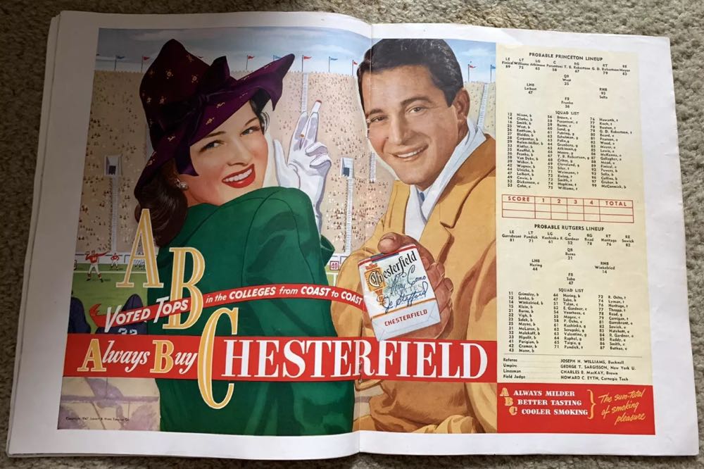 Rutgers Athletic News 1947(P)  (October) magazine collectible - Main Image 2