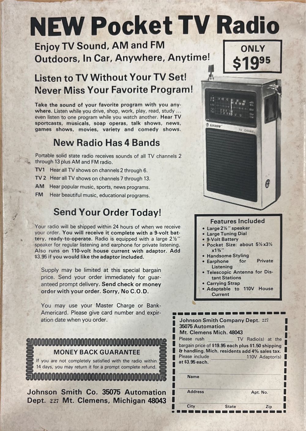 Weird  (September) magazine collectible - Main Image 2