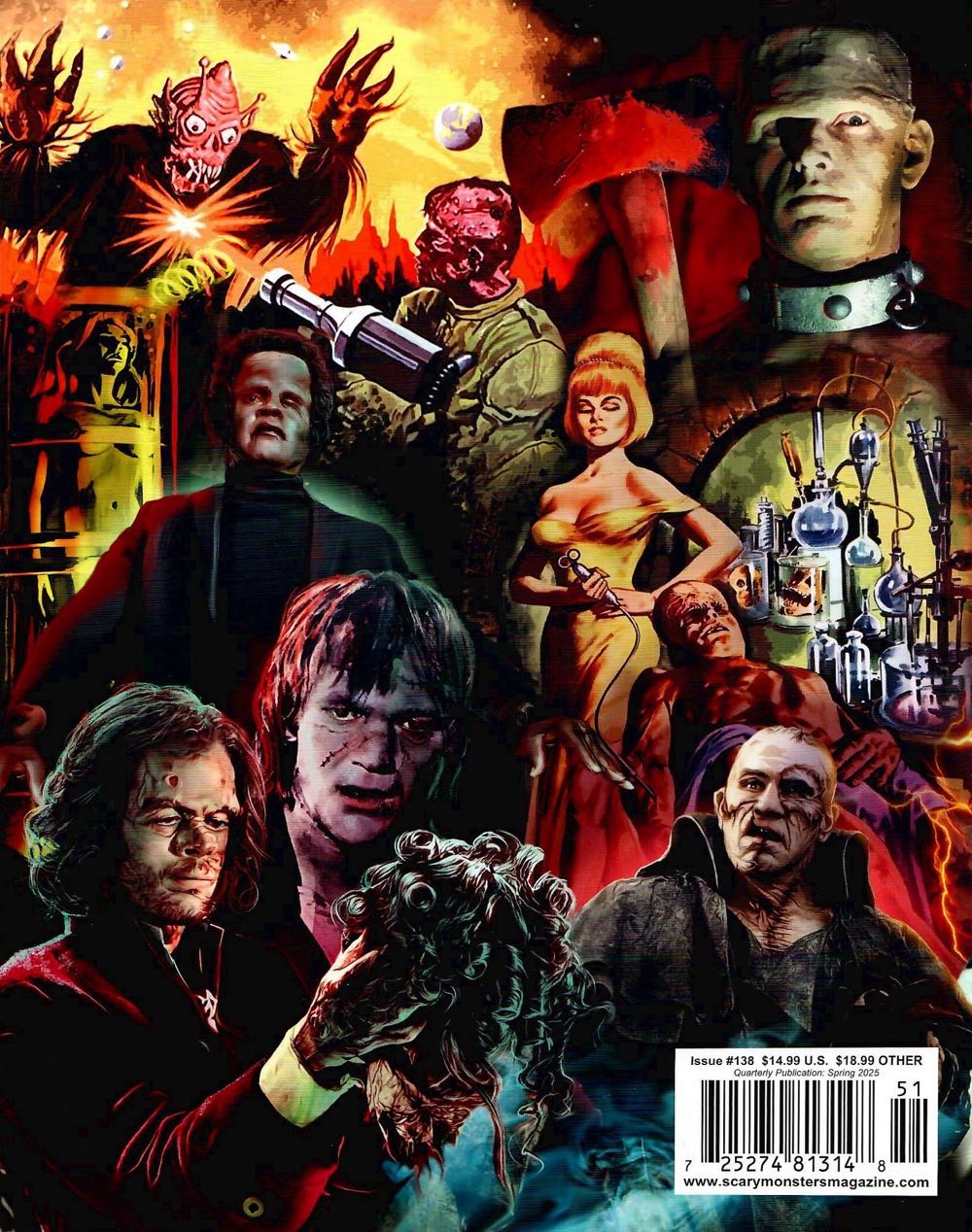 Scary Monsters  magazine collectible [Barcode 72527481314851] - Main Image 2