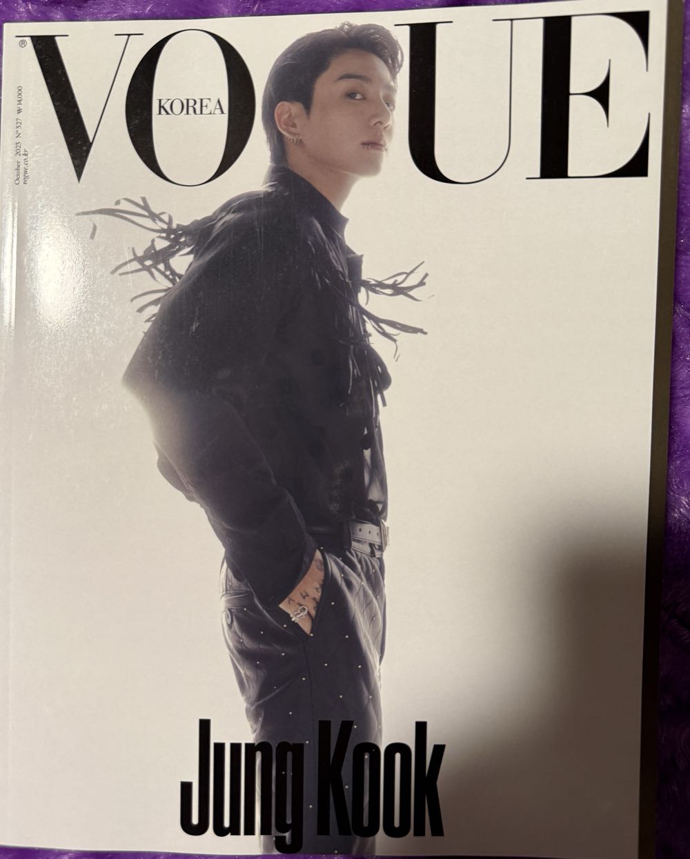 JK.  Vogue Korea  (October) magazine collectible - Main Image 2