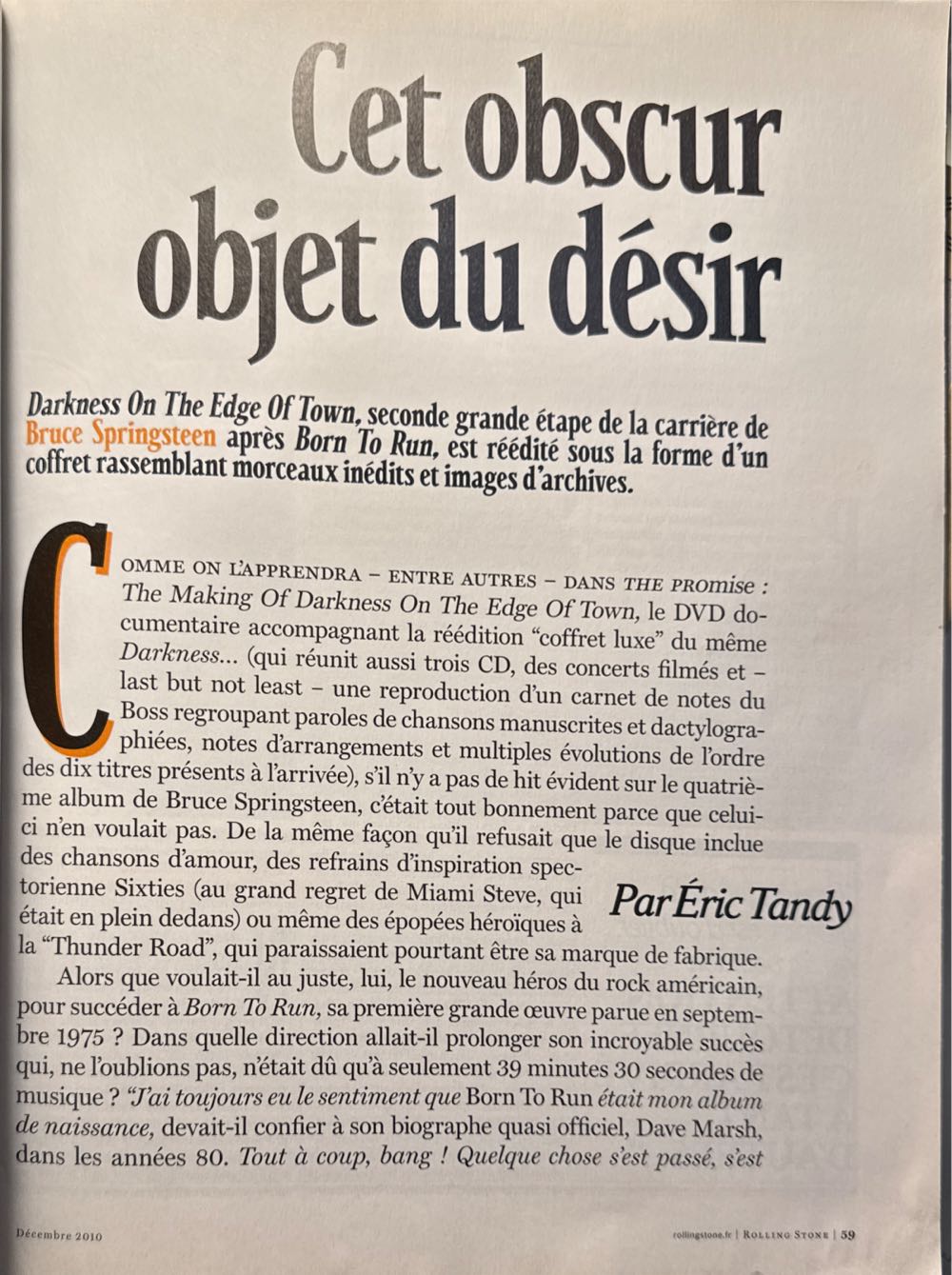 Rolling Stone  (December) magazine collectible - Main Image 2