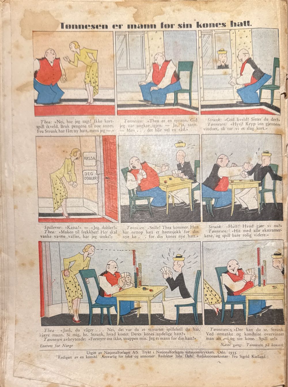 Norsk Ukeblad (H)  (October) magazine collectible - Main Image 2