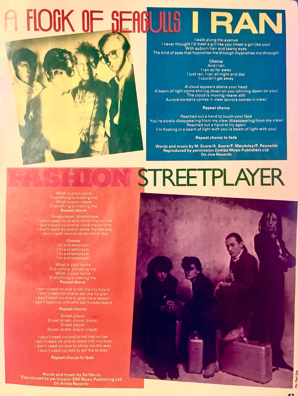 Smash Hits 8204 Apr 15-28 1982 Bananarama Cover  (April) magazine collectible - Main Image 3