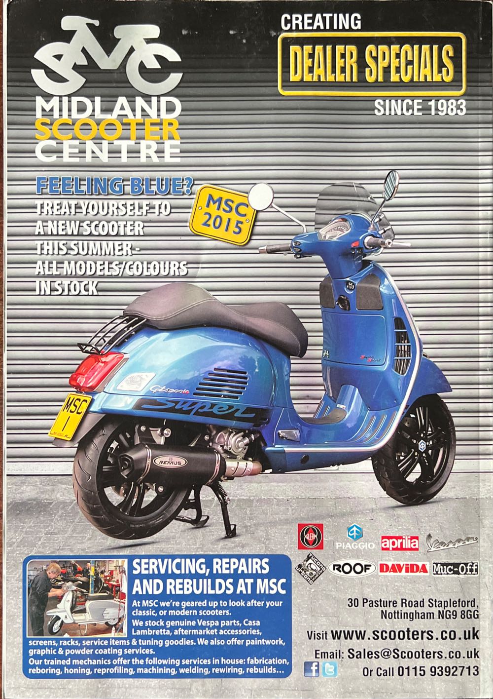 Scootering.com  (June) magazine collectible [Barcode 07447086647306] - Main Image 2