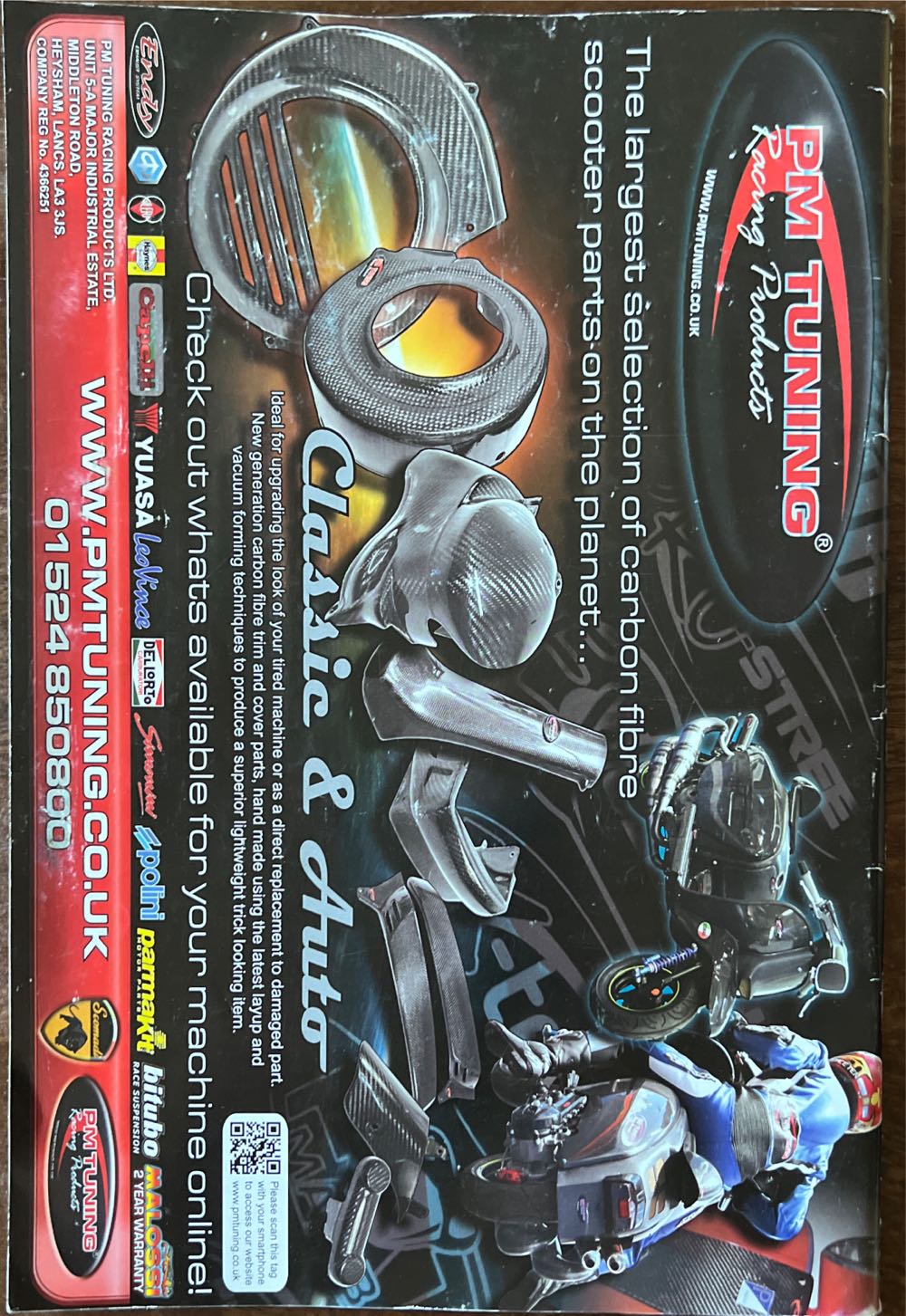 Classic Scooterist Scene  (April) magazine collectible [Barcode 725274253203] - Main Image 2