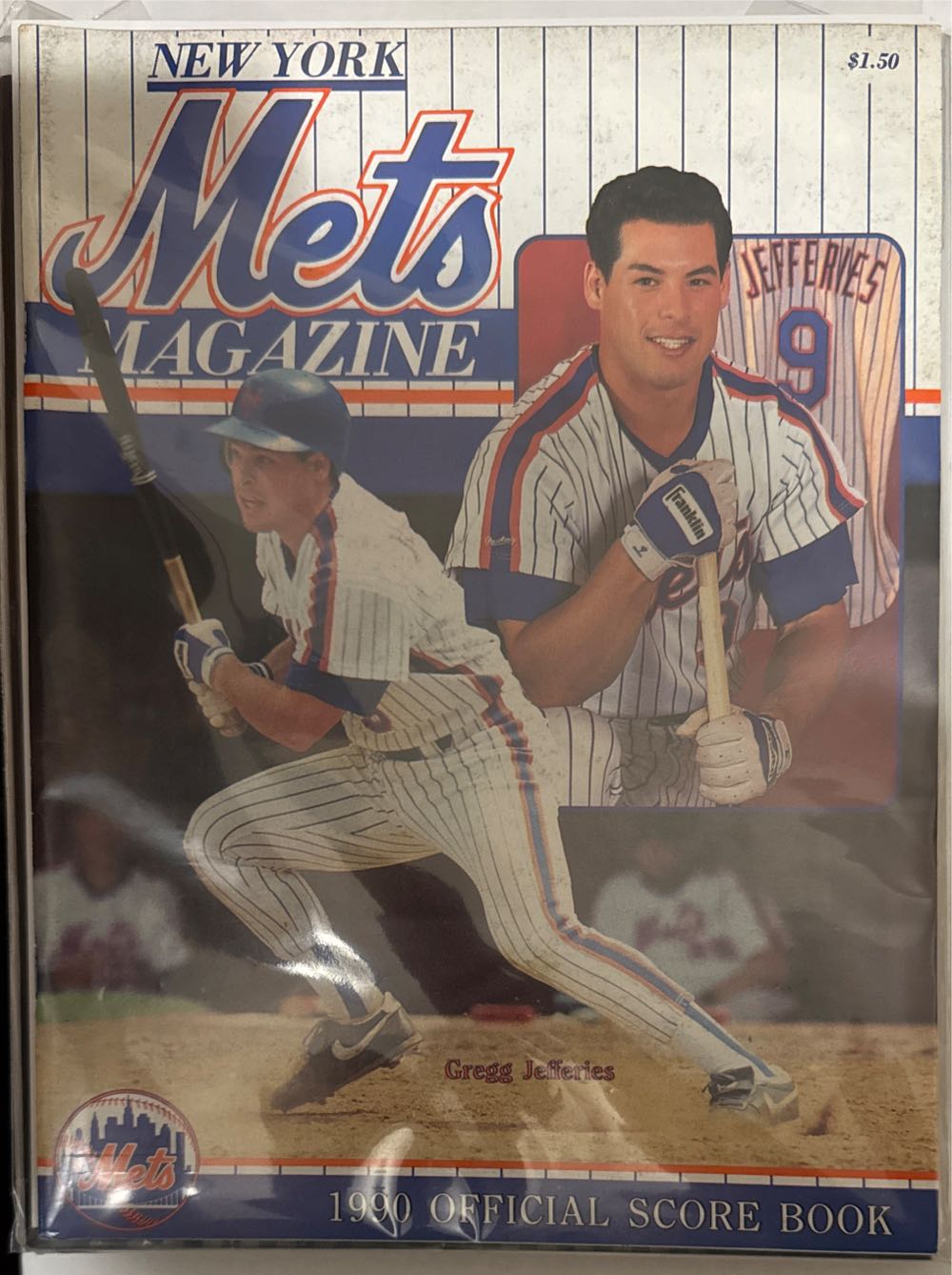 Official Game Magazine New York Mets 1990  (March) magazine collectible - Main Image 1