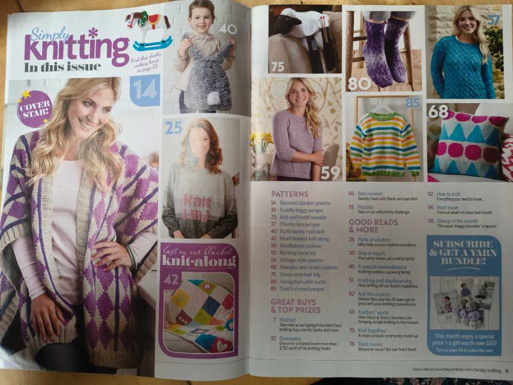 Simply Knitting   magazine collectible [Barcode 977174577903283] - Main Image 2