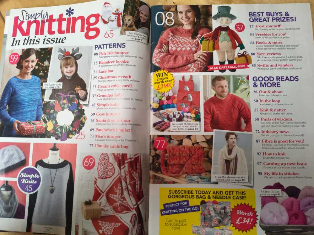 Simply Knitting   magazine collectible [Barcode 977174577903252] - Main Image 2