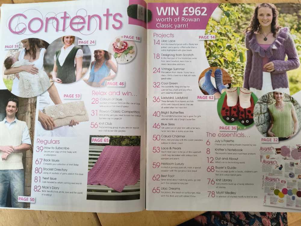 Knit Today   (July) magazine collectible [Barcode 977175137700023] - Main Image 2