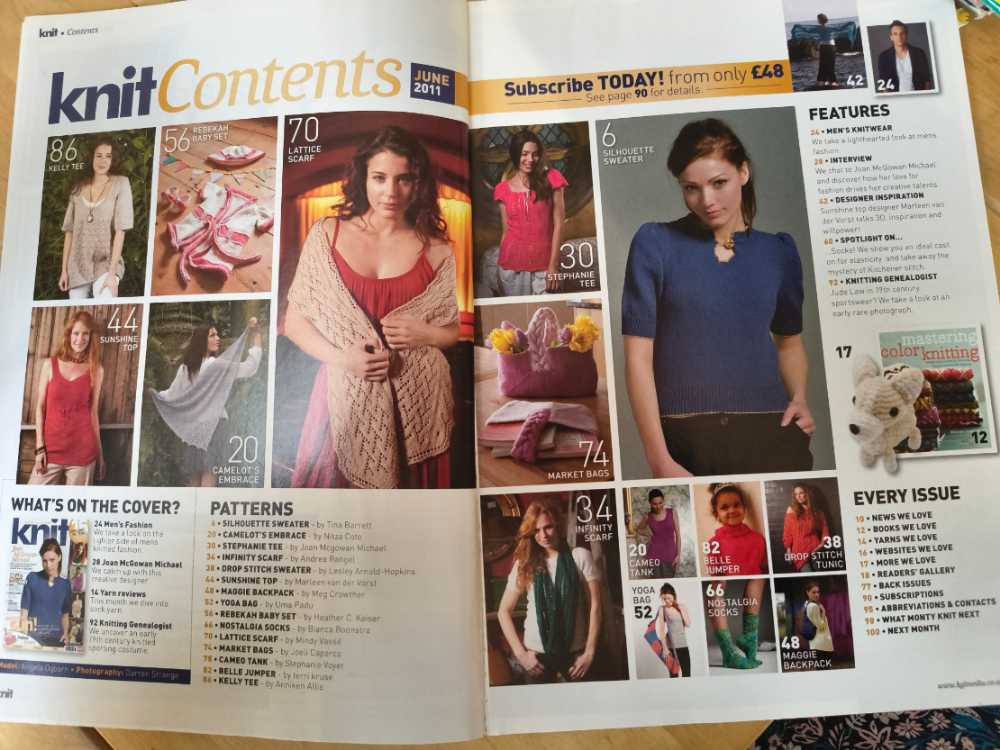 Knit  (June) magazine collectible [Barcode 977204638800837] - Main Image 2