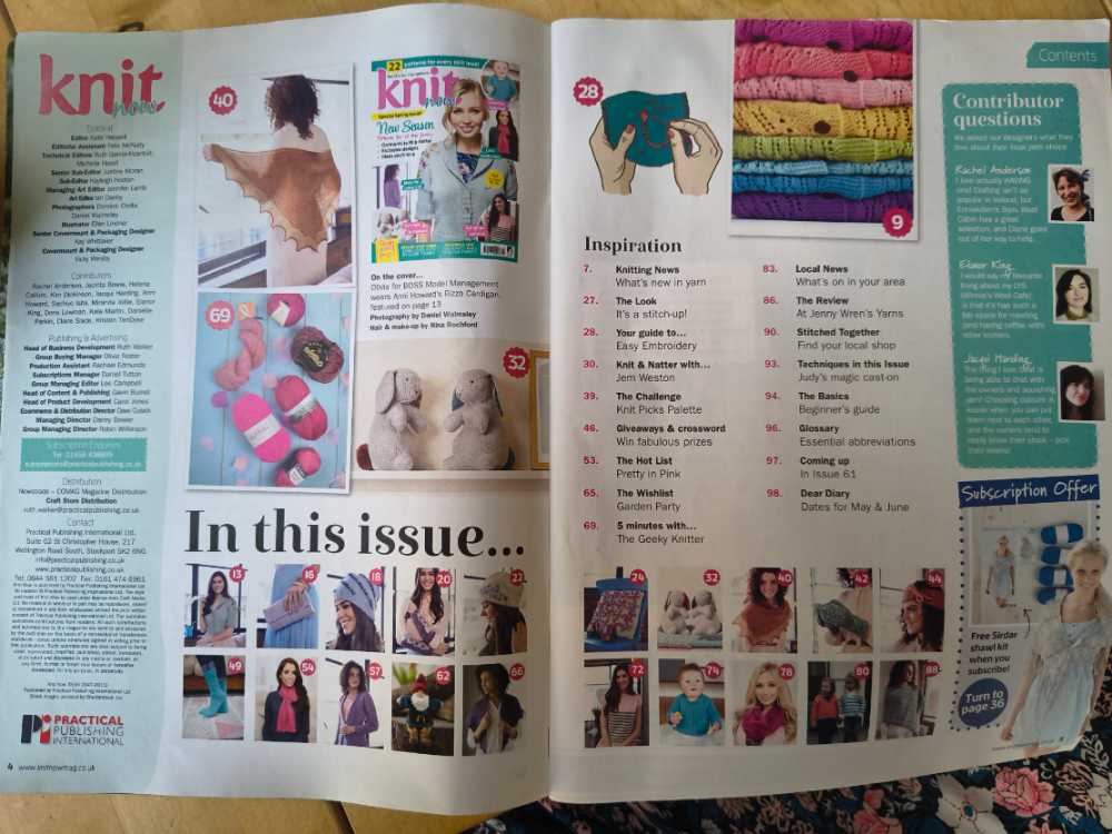 Knit Now   magazine collectible [Barcode 977204749199860] - Main Image 2