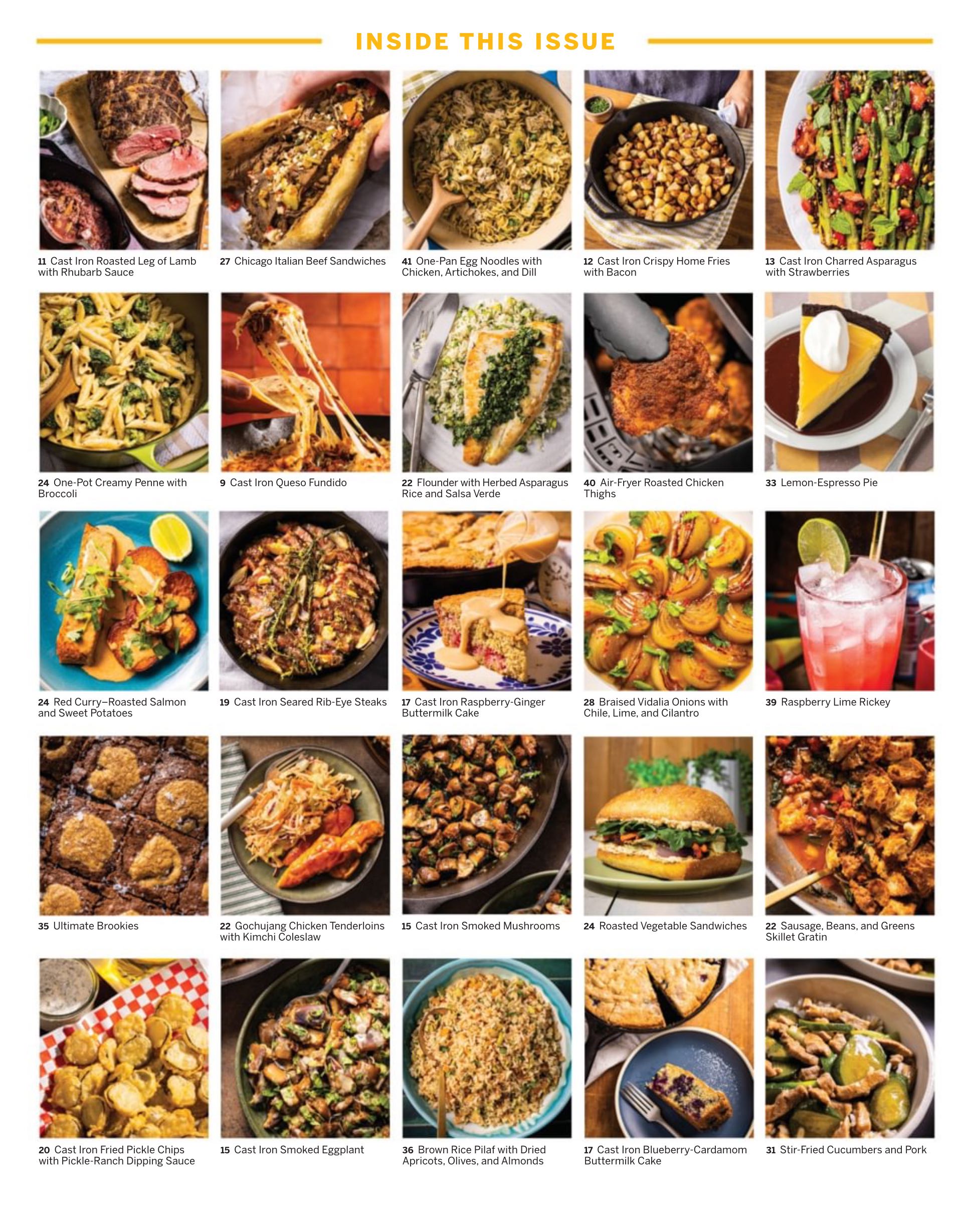 Cook’s Country  2025 April-May  (April) magazine collectible - Main Image 2