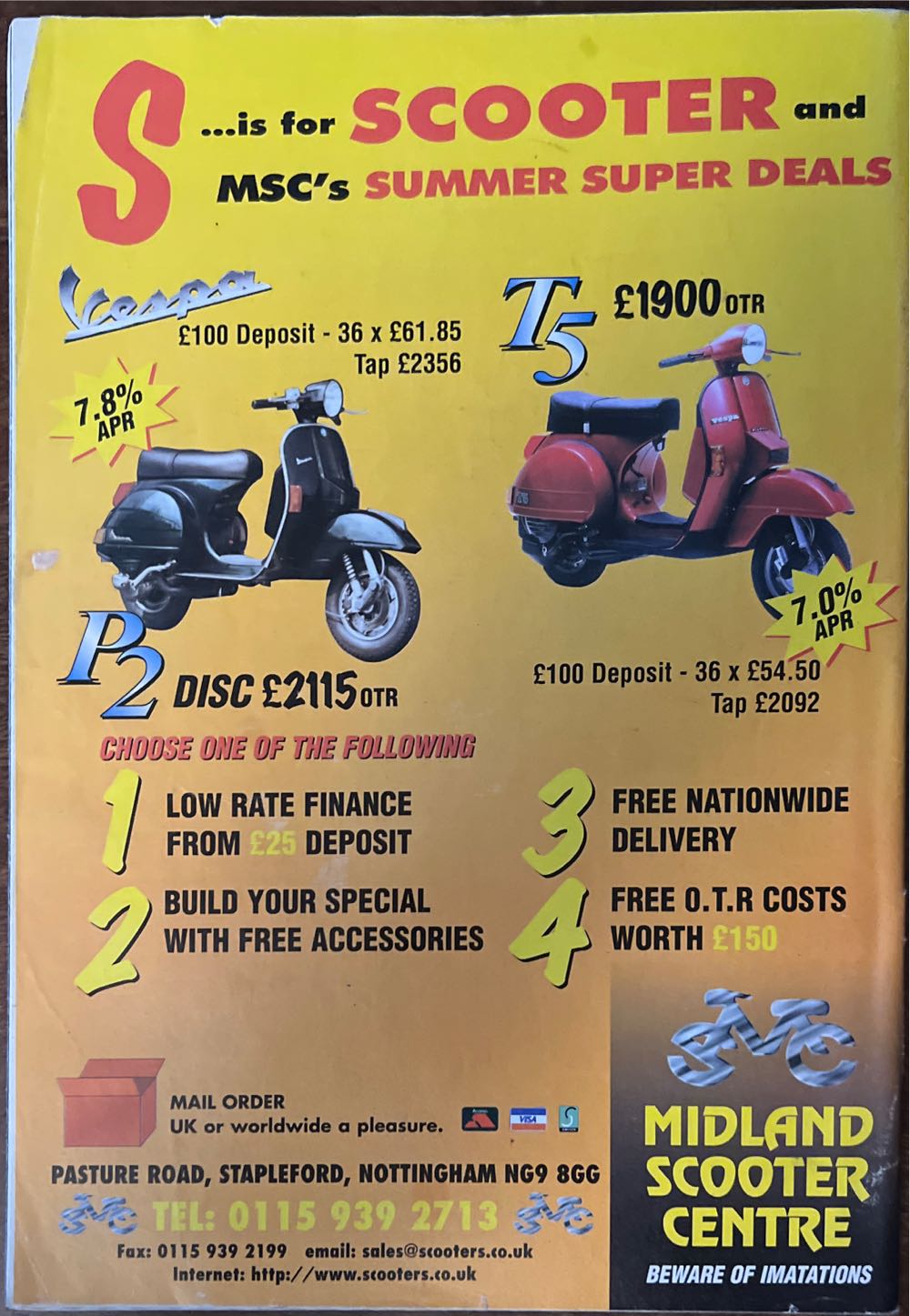 Scootering International  (August) magazine collectible [Barcode 977026871908208] - Main Image 2