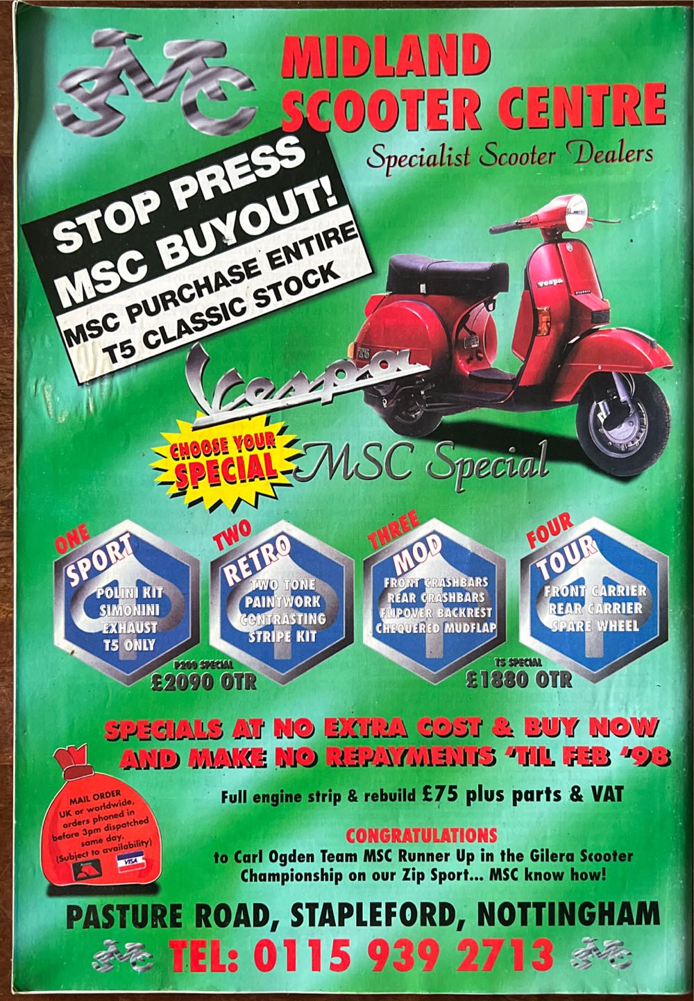 Scootering International  (January) magazine collectible [Barcode 977026871908201] - Main Image 2