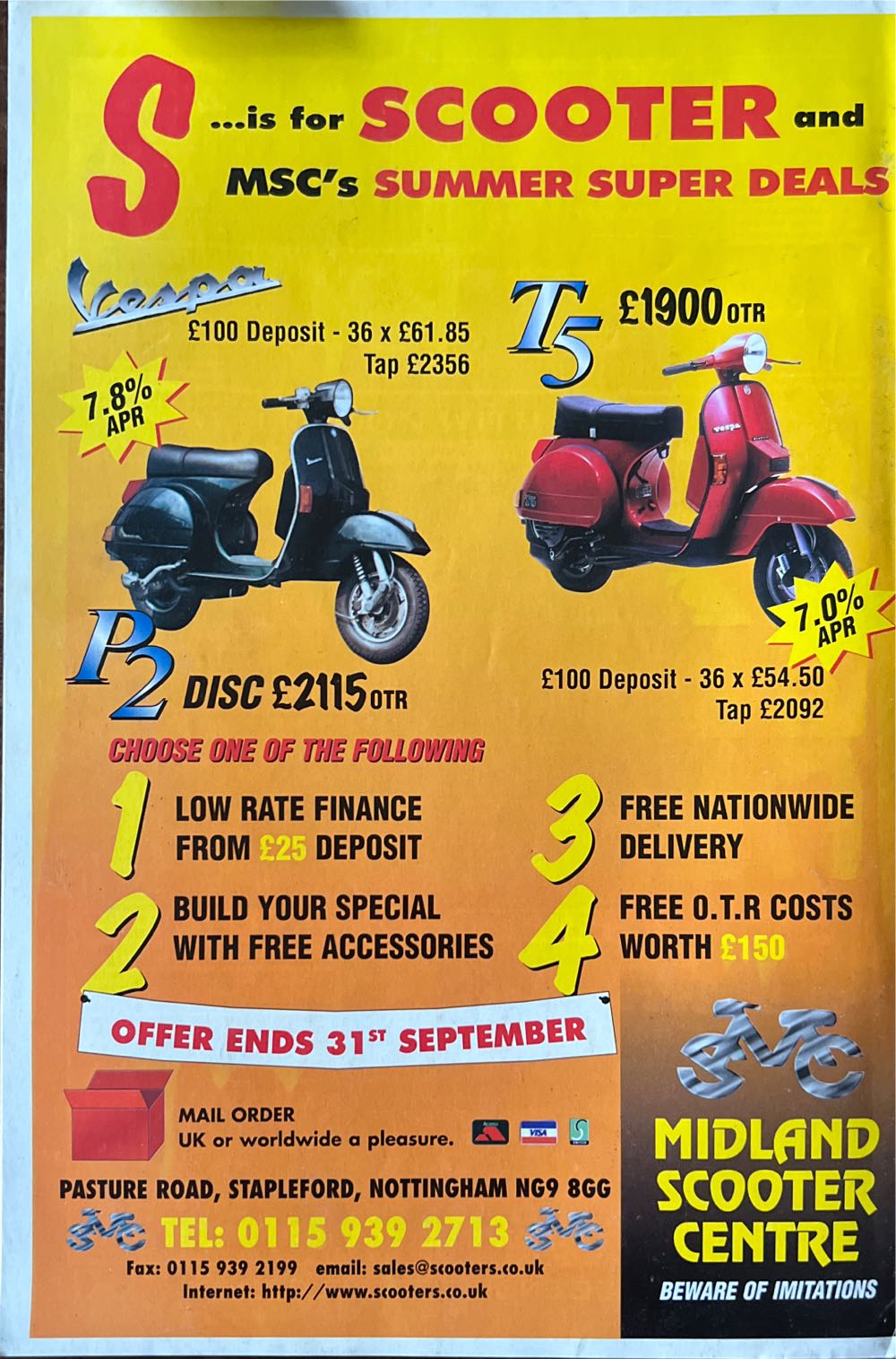 Scootering International  (October) magazine collectible [Barcode 977026871908210] - Main Image 2