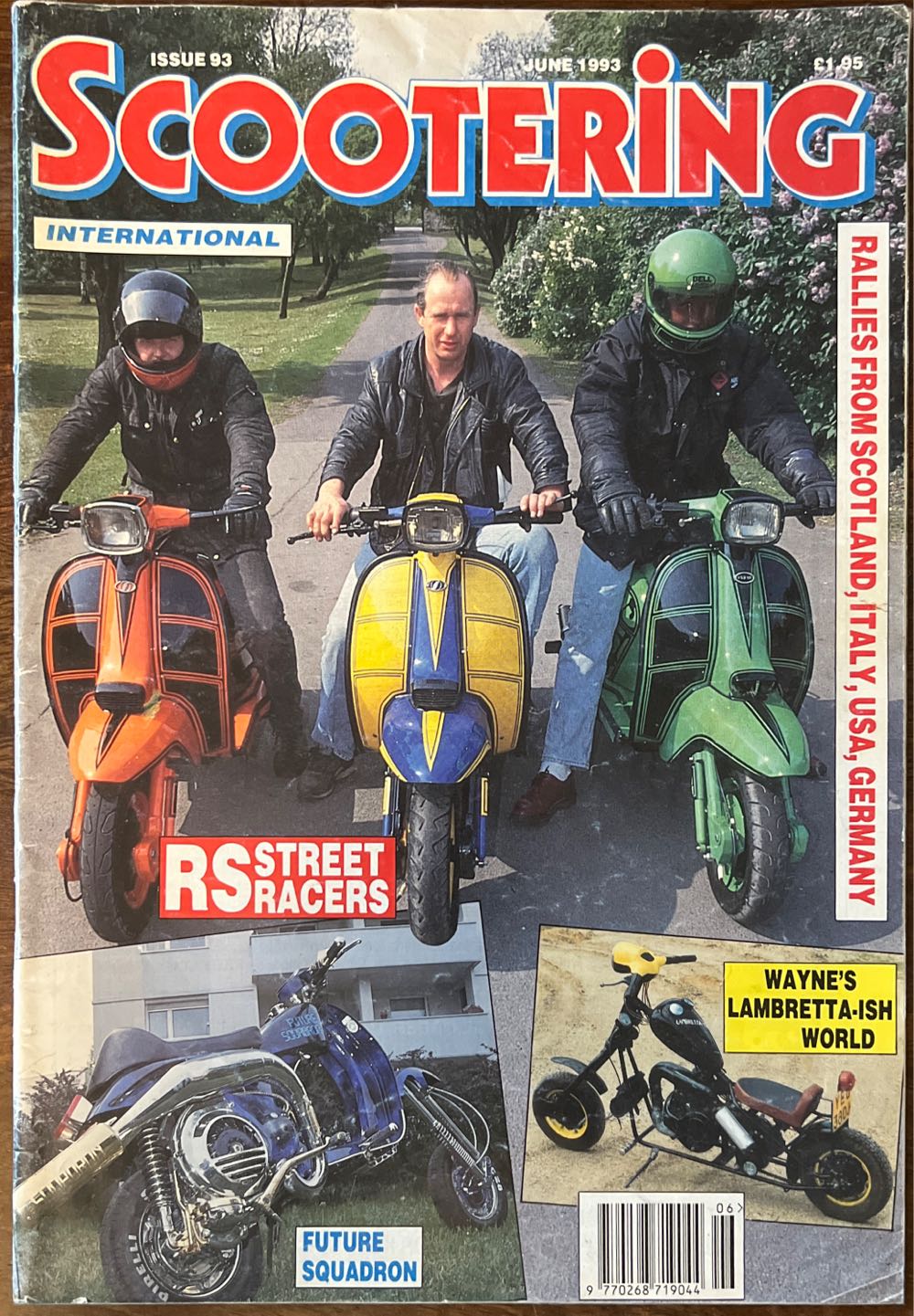 Classic Scooterist Scene