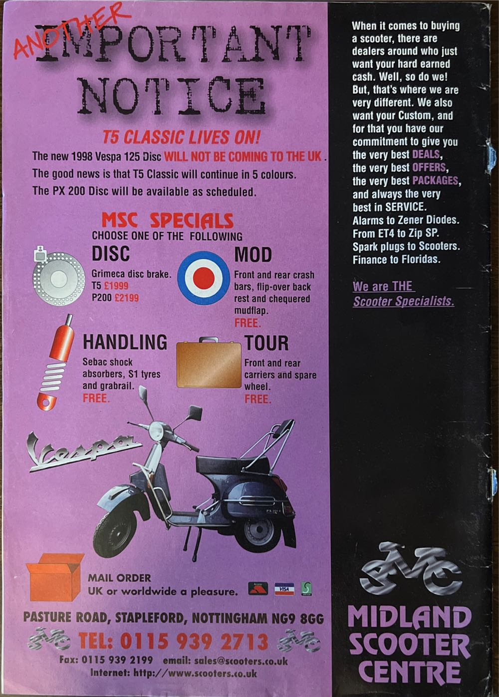 Scootering International  (June) magazine collectible [Barcode 977026871908206] - Main Image 2