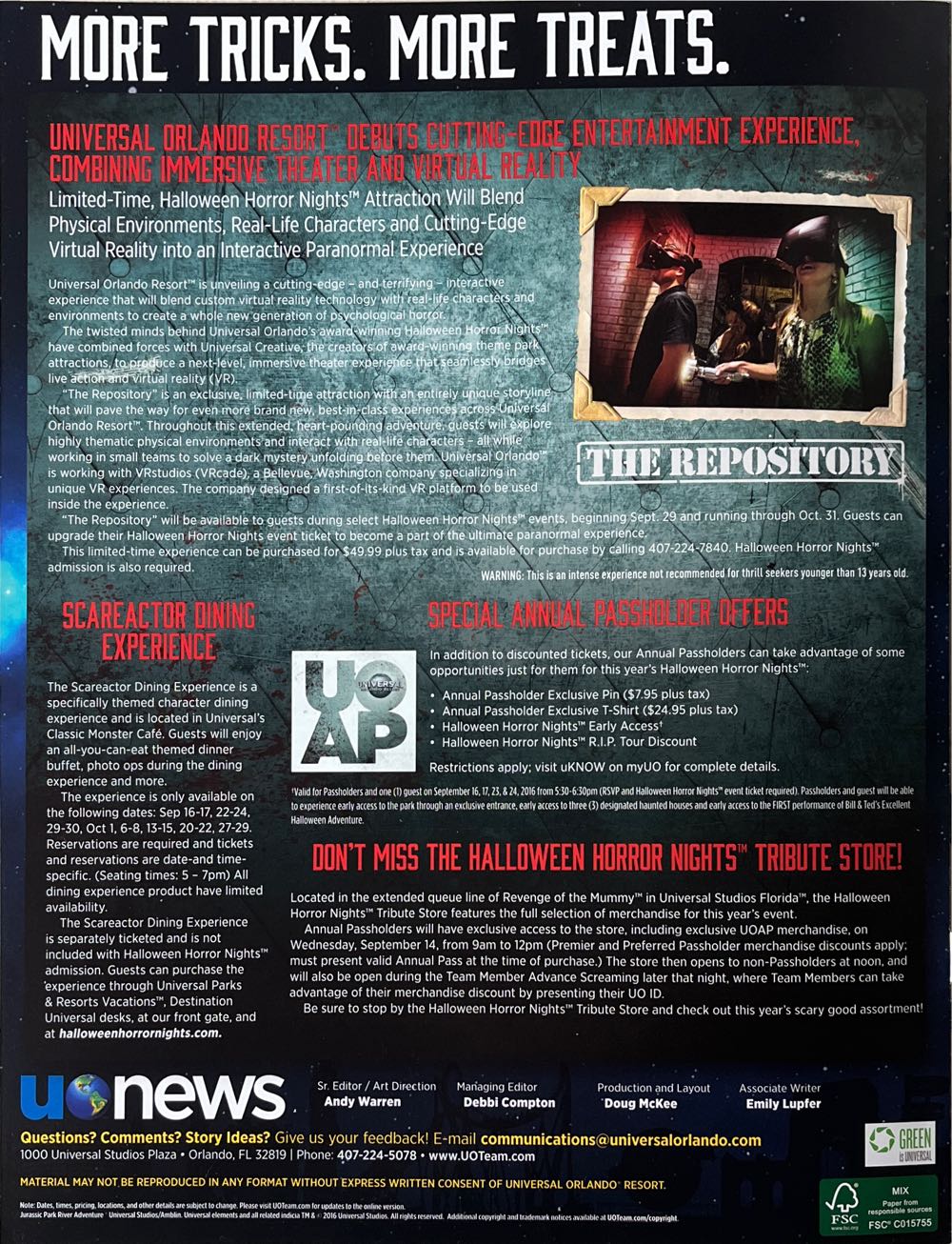 UONEWS 2016 Nr. 18  (September) magazine collectible - Main Image 4