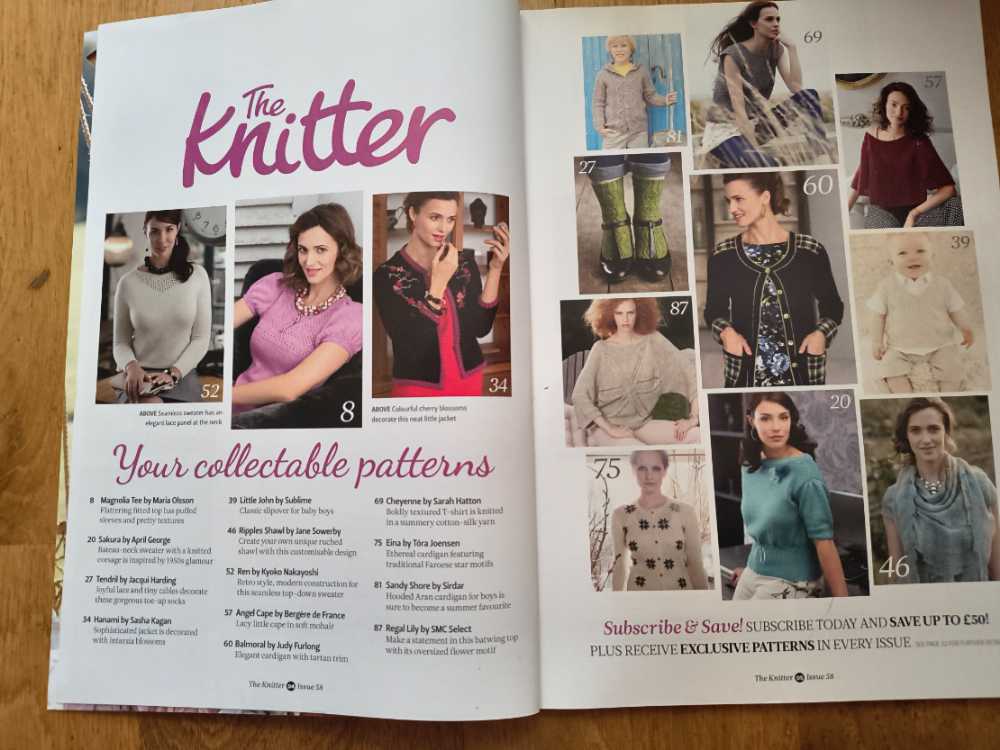 The Knitter  magazine collectible [Barcode 977175910300758] - Main Image 2