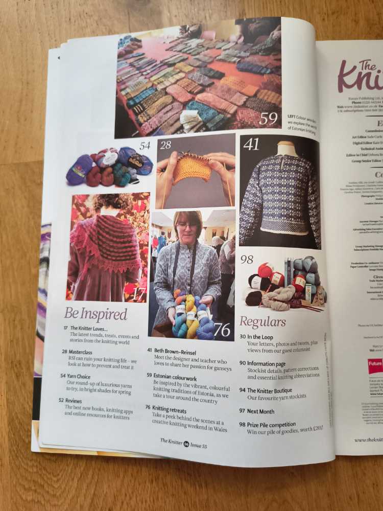 The Knitter  magazine collectible [Barcode 977175910300755] - Main Image 3