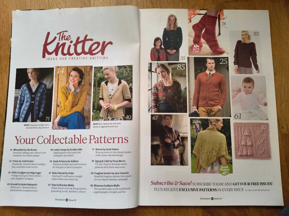 The Knitter  magazine collectible [Barcode 977175910300709] - Main Image 2