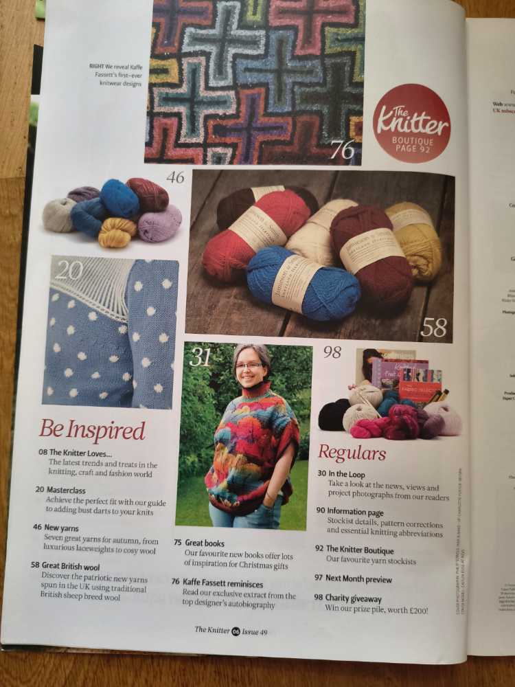 The Knitter  magazine collectible [Barcode 977175910300709] - Main Image 3