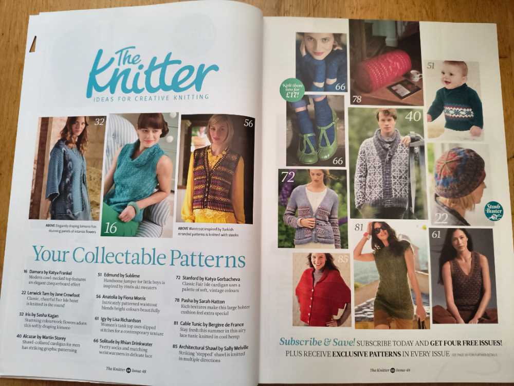 The Knitter  magazine collectible [Barcode 977175910300708] - Main Image 2