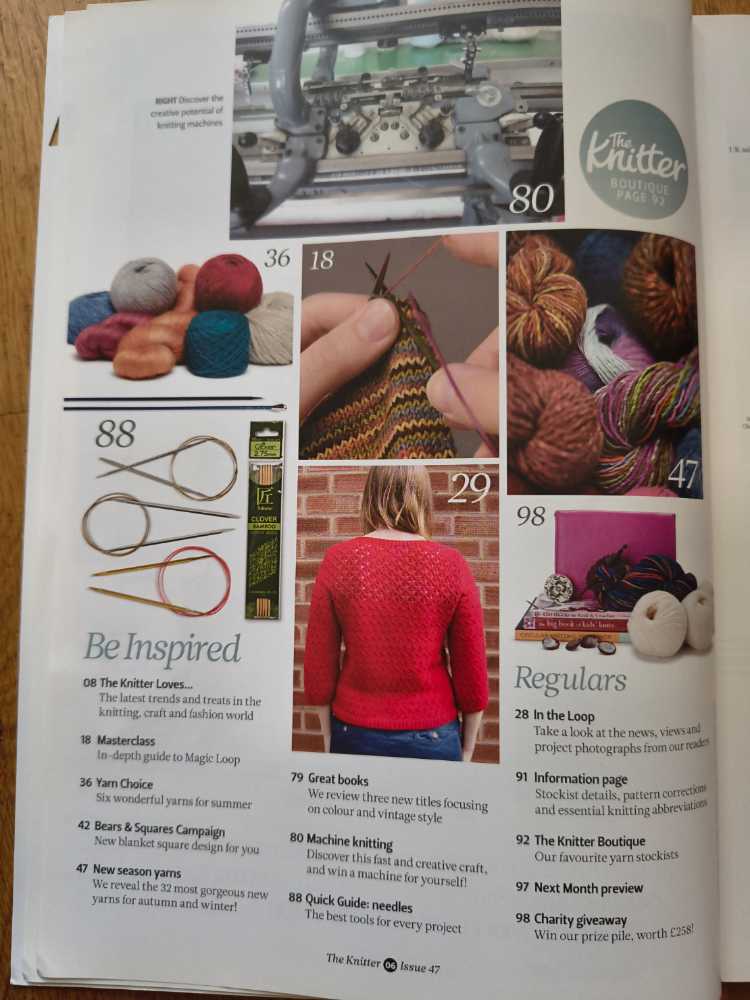 The Knitter  magazine collectible [Barcode 977175910300707] - Main Image 3